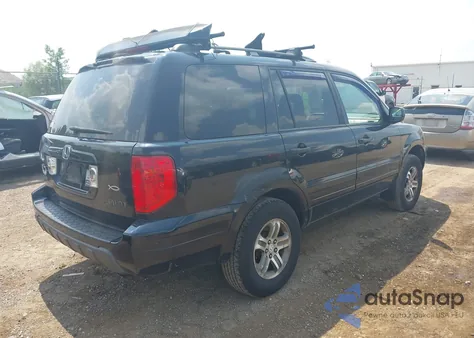 2004 Honda Pilot Ex-L z USA, uszkodzony, nr VIN 2HKYF18504H516133
